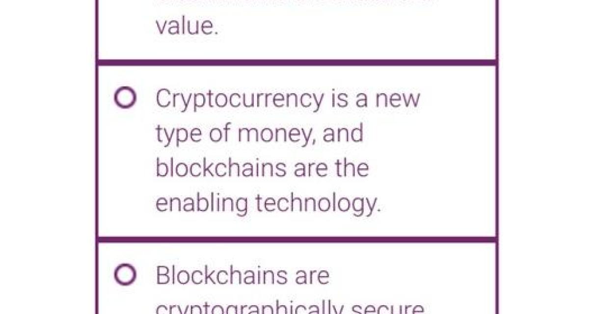 How do cryptocurrencies differ